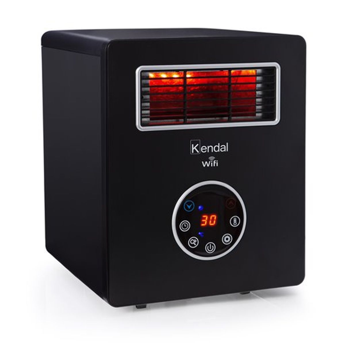 KENDAL - Estufa Kendal Infrarrojo KPCH-05 4en1 WIFI Negro