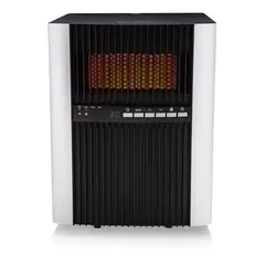 KENDAL - Estufa Cuarzo Infrarrojo 1500 W Control Remoto Negro