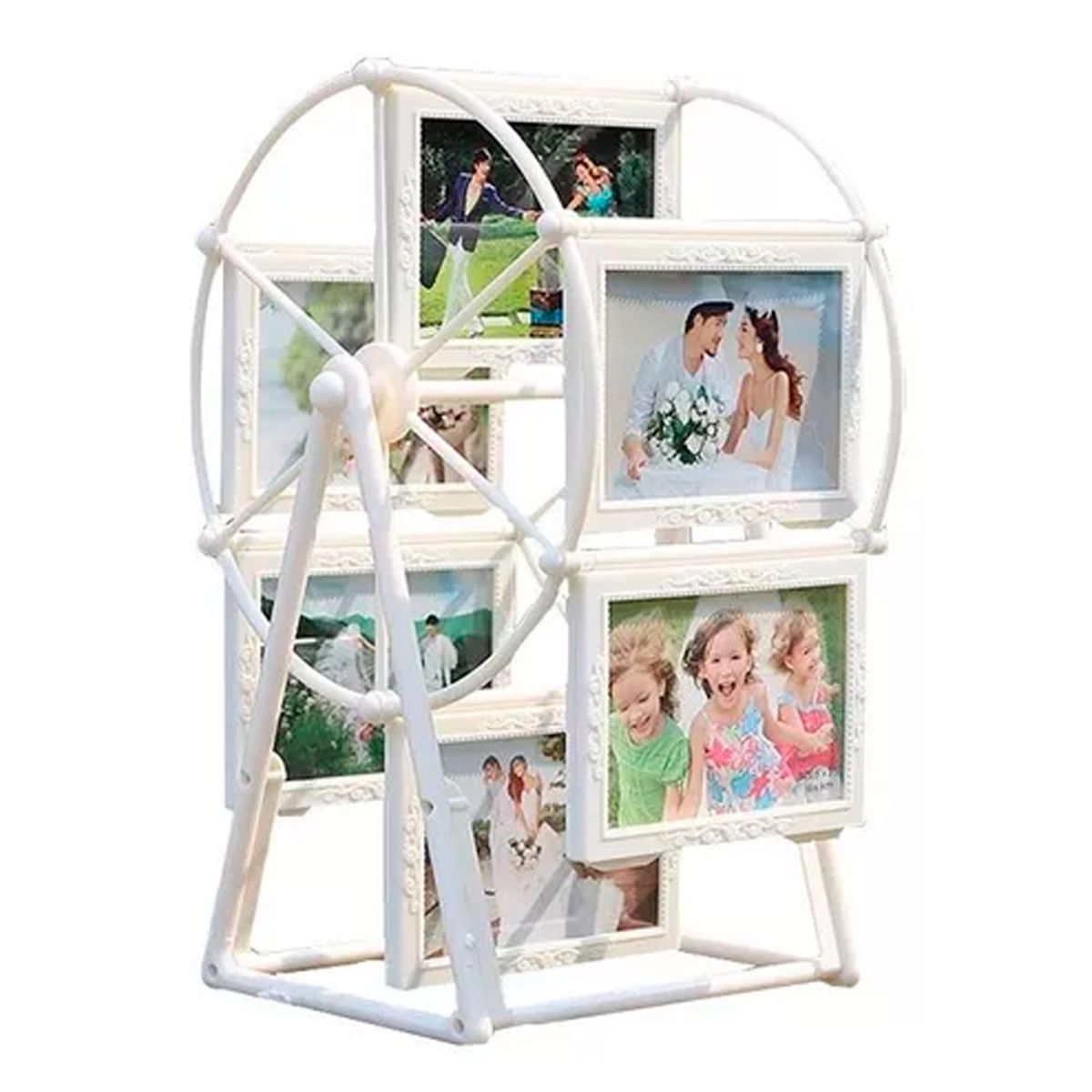 IRM - Porta Retrato Giratorio Grande 12 Fotos De Escritorio