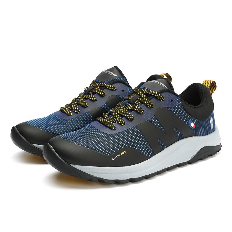 MICHELIN FOOTWEAR - Zapatilla Michelin Hombre Dr40 Negro Rojo Trail Running