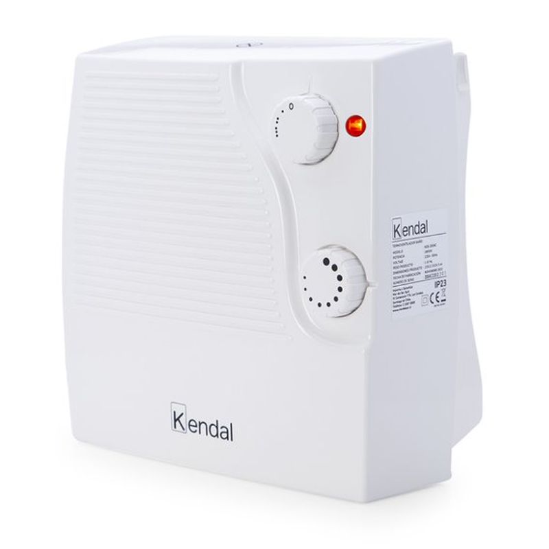 KENDAL - Termoventilador de Baño Kendal KEB-2004C 1800W  Protección IP23