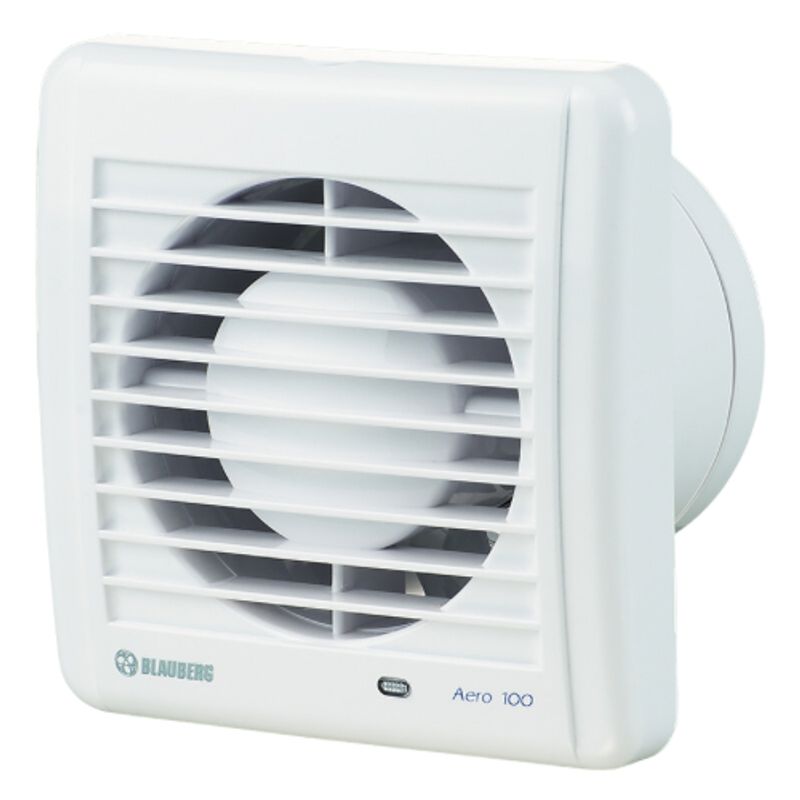 BLAUBERG - Extractor de aire para baño 4'' AERO 100