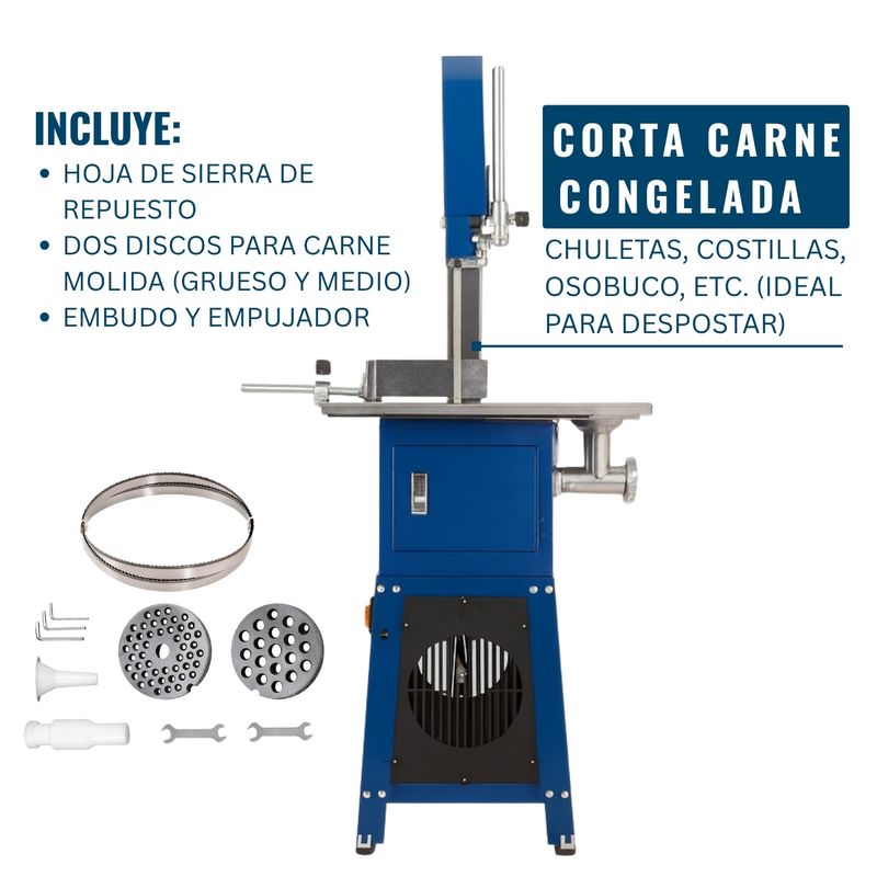 FERTON - Cortadora de Carne y Hueso Sierra Carnicera Ferton