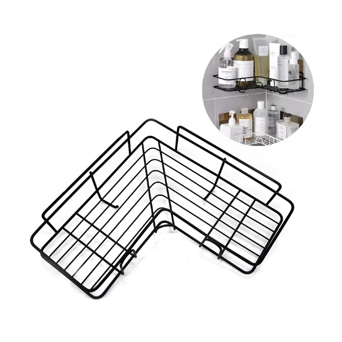 GENERICO - Estante Esquinero para Ducha Repisa Baño Organizador Multiuso