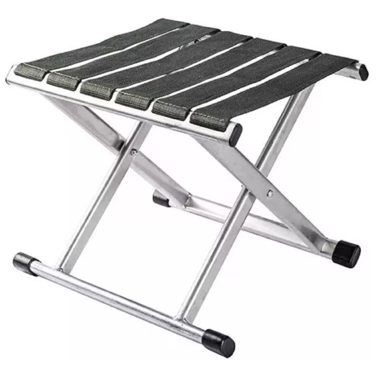 GENERICO - Silla Plegable Camping Portátil picnic playa taburete negro