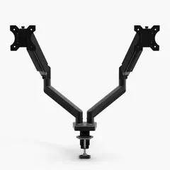 FORM OFFICE - Soporte Monitor Escritorio Doble Negro Form