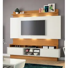 PRADEL - Estante Panel LED TV Capacidad 65 Pulgadas 220Cm