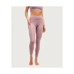 LOUNGE - Calza Deportiva Animal Print Rosado