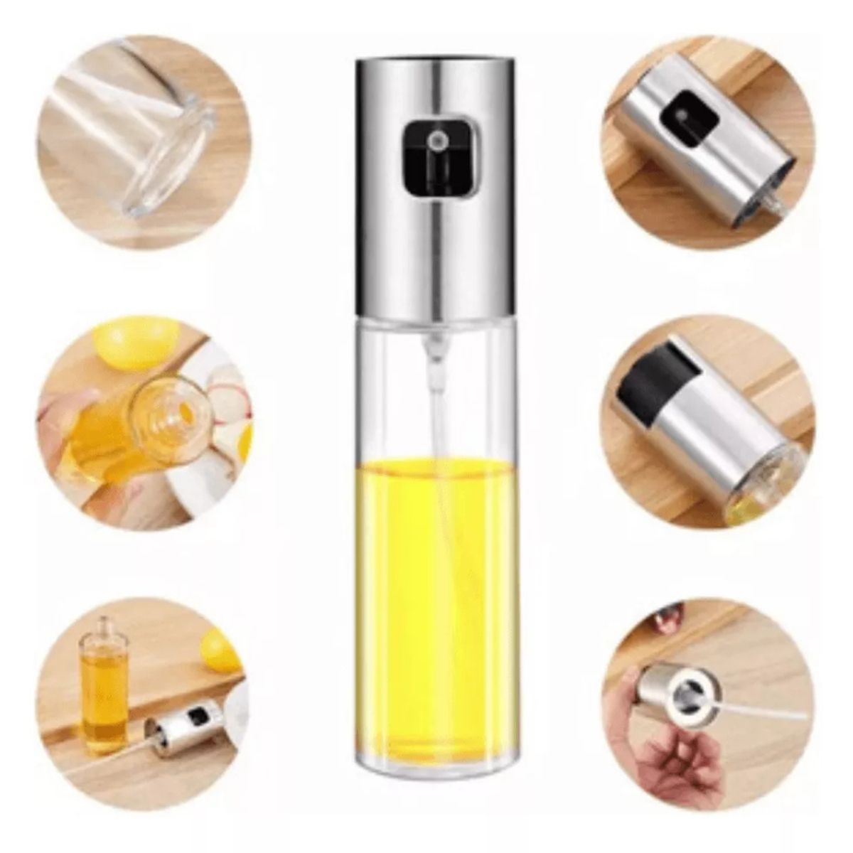 GENERICO - Dispensador Dosificador De Aceite De Cocina En Spray