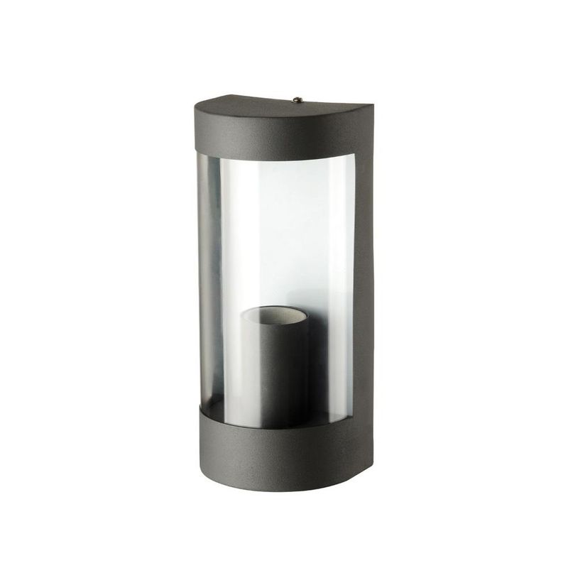 BP - Aplique unidireccional de estilo contemporáneo ideal para iluminar terrazas o fachadas bajo alero