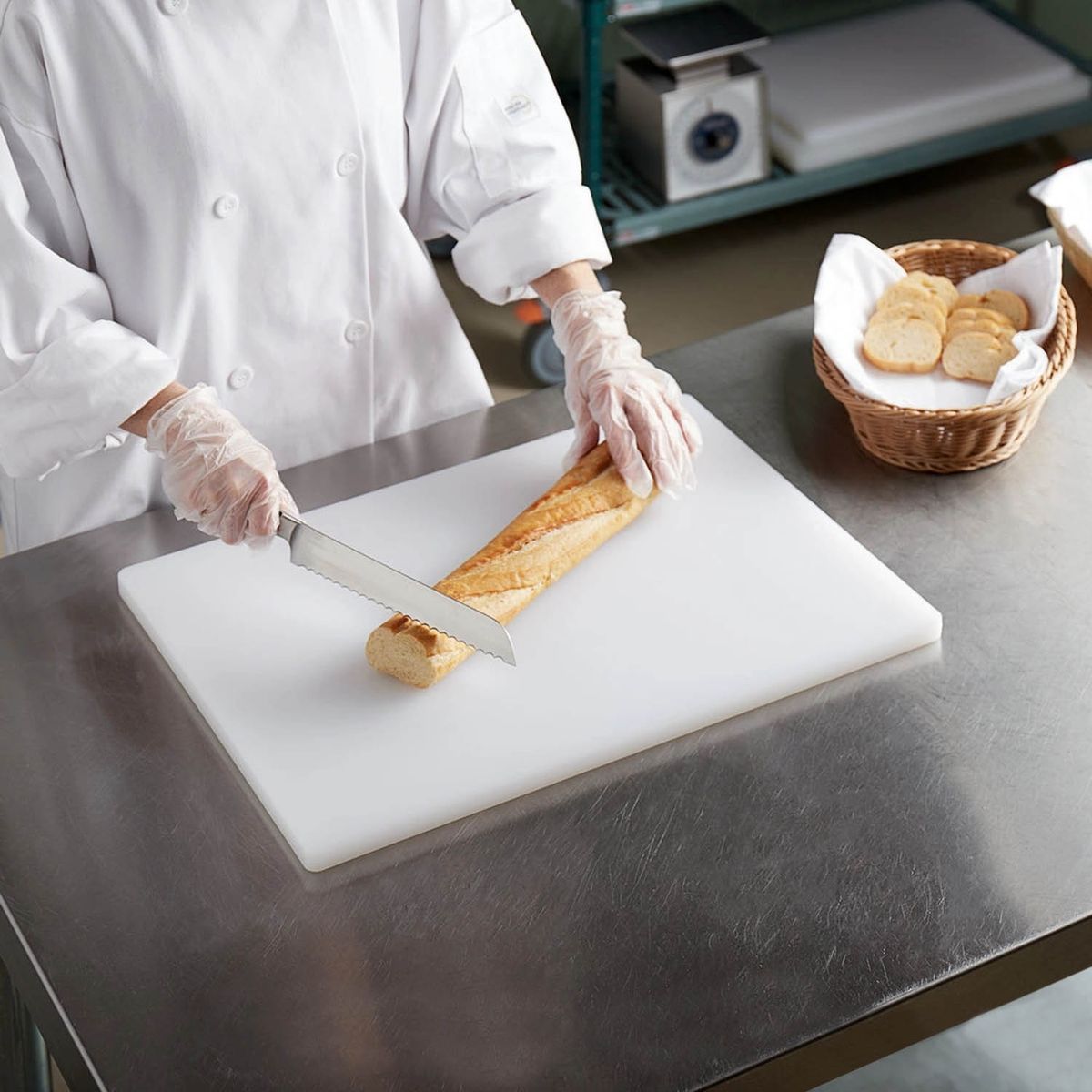 COOK IN - TABLA DE CORTE BLANCA 45X30 CM