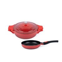 Pack Olla Cacerola 28cm + Sartén 24cm Toulouse