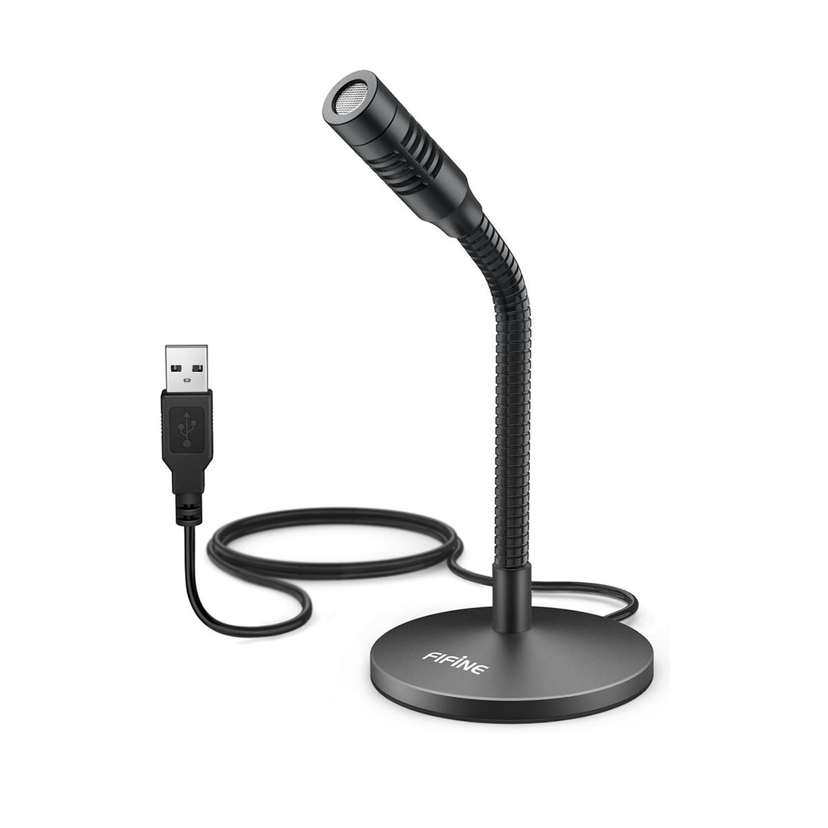 FIFINE - MICROFONO USB FLEXIBLE SOBREMESA FIFINE K050