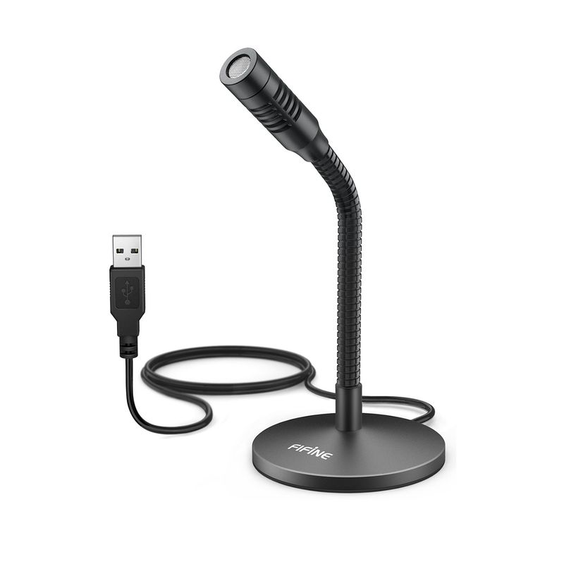 FIFINE - MICROFONO USB FLEXIBLE SOBREMESA FIFINE K050 FIFINE
