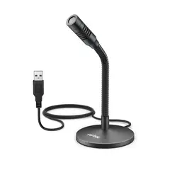 FIFINE - MICROFONO USB FLEXIBLE SOBREMESA K050