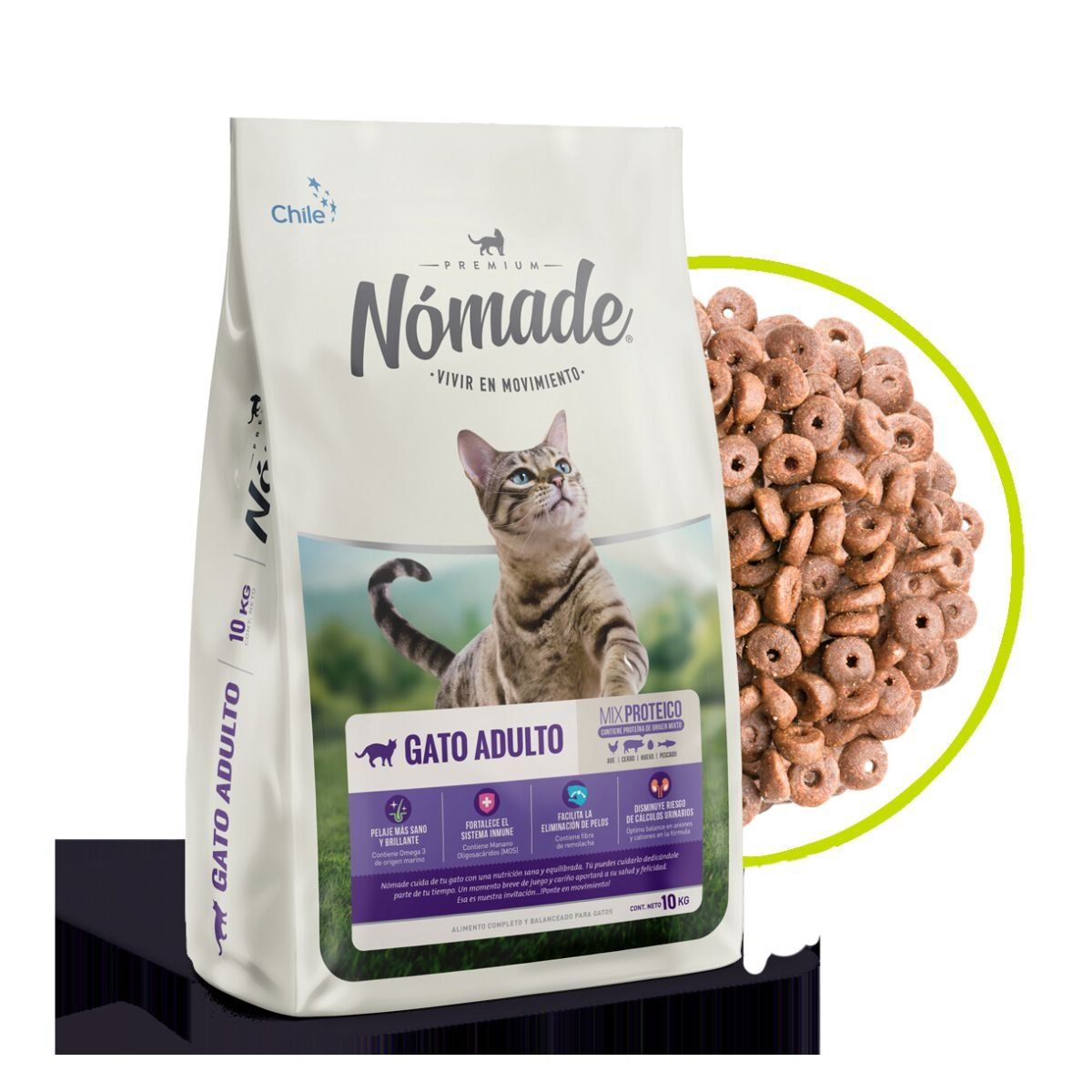 NOMADE - Nomade Premium Alimento Para Gato Adulto 10kg