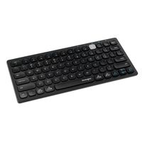 TECLADO INALAMBRICO COMPACTO 3 CONEXIONES BLACK 27662
