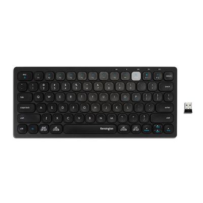 Imagen 2 del producto TECLADO INALAMBRICO COMPACTO 3 CONEXIONES BLACK 27662