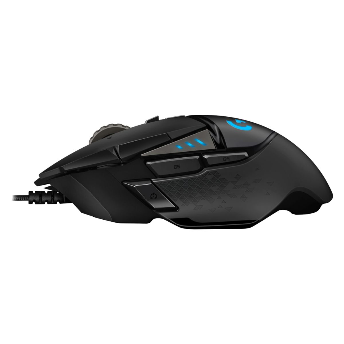 LOGITECH - LOGITECH MOUSE GAMER HERO ALAMBRICO USB LOGITECH G502 BLACK