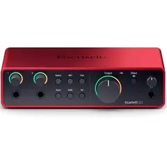 FOCUSRITE - Interfaz de Audio Scarlett 2i2