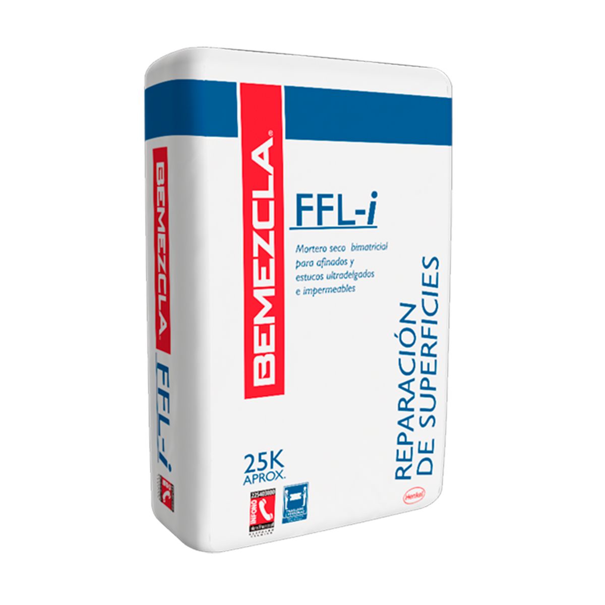 HENKEL - BEMEZCLA FFLi - Afinados y Estucos 25Kg