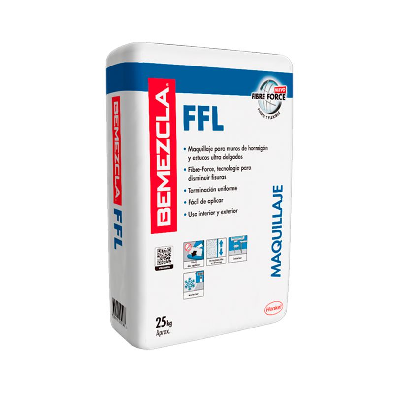 HENKEL - BEMEZCLA FFL - Mortero de maquillaje 25Kg