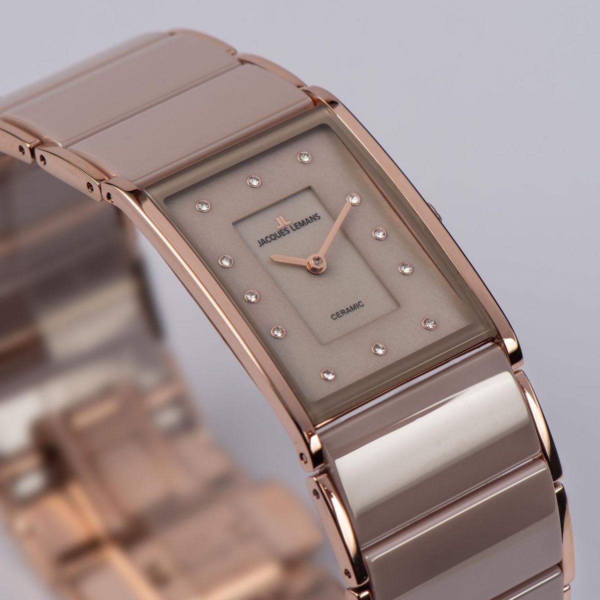 JACQUES LEMANS - Reloj análogo pulsera mujer