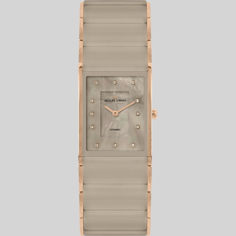 JACQUES LEMANS - Reloj análogo pulsera mujer