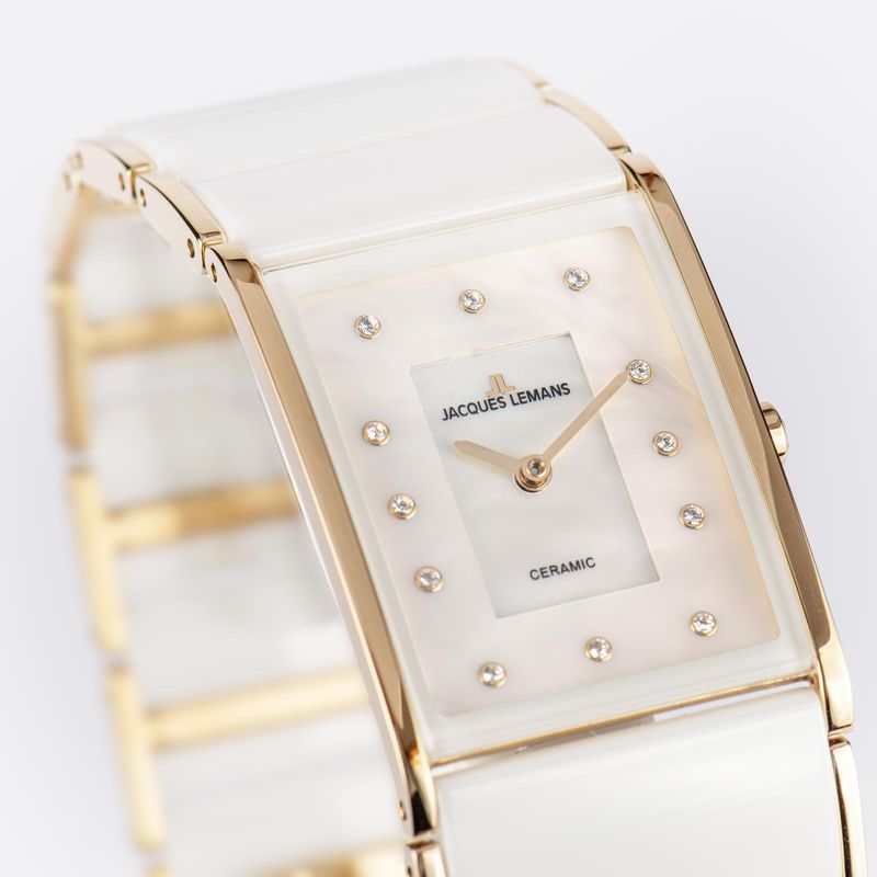 JACQUES LEMANS - Reloj análogo pulsera mujer
