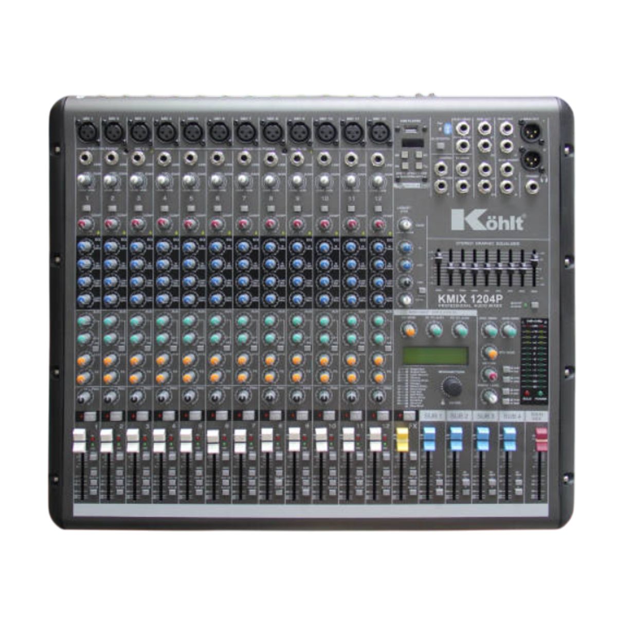 KOHLT - Consola PowerMixer KOHLT KMIX 1204-P