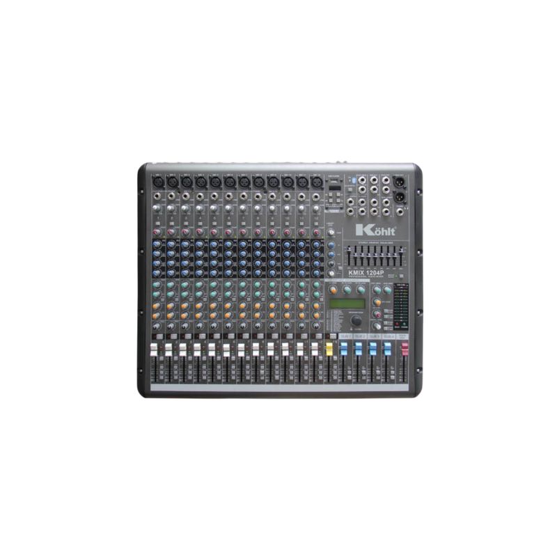KOHLT - Consola PowerMixer KOHLT KMIX 1204-P