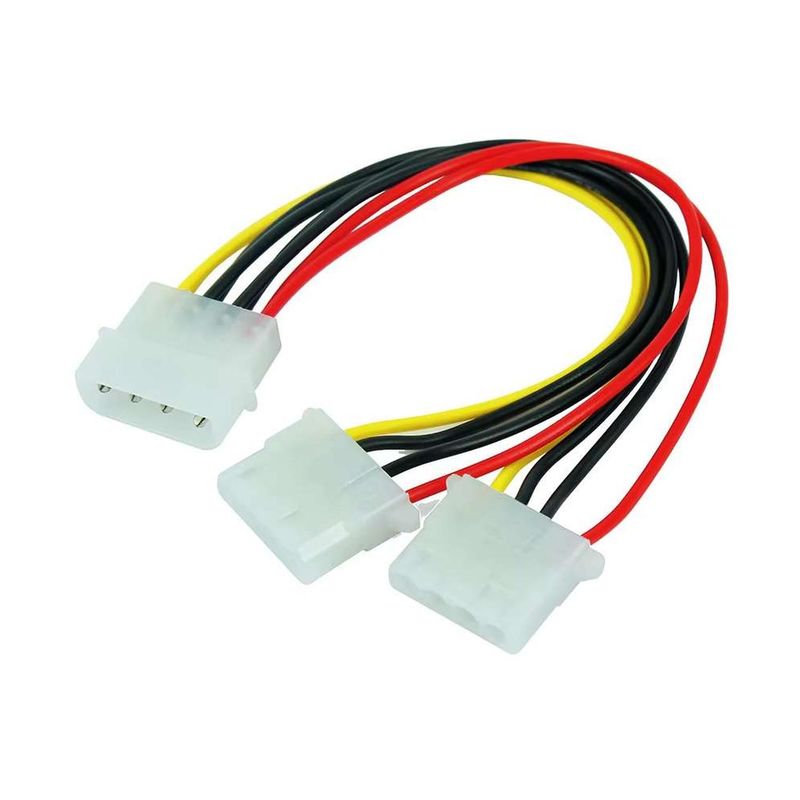 GEN - Cable Splitter Adaptador Doble Conector Molex Ide Pc Disco