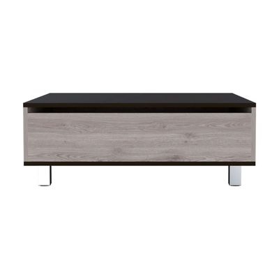 Imagen 2 del producto Mesa De Centro ExtensibleGris y Negro 29.75 / 43.3x80x54.5 cm