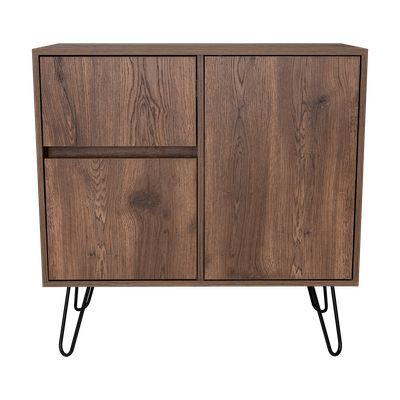 Imagen 2 del producto Arrimo 2 Puertas y 1 Cajon - Café Oscuro 80x80x35 cm