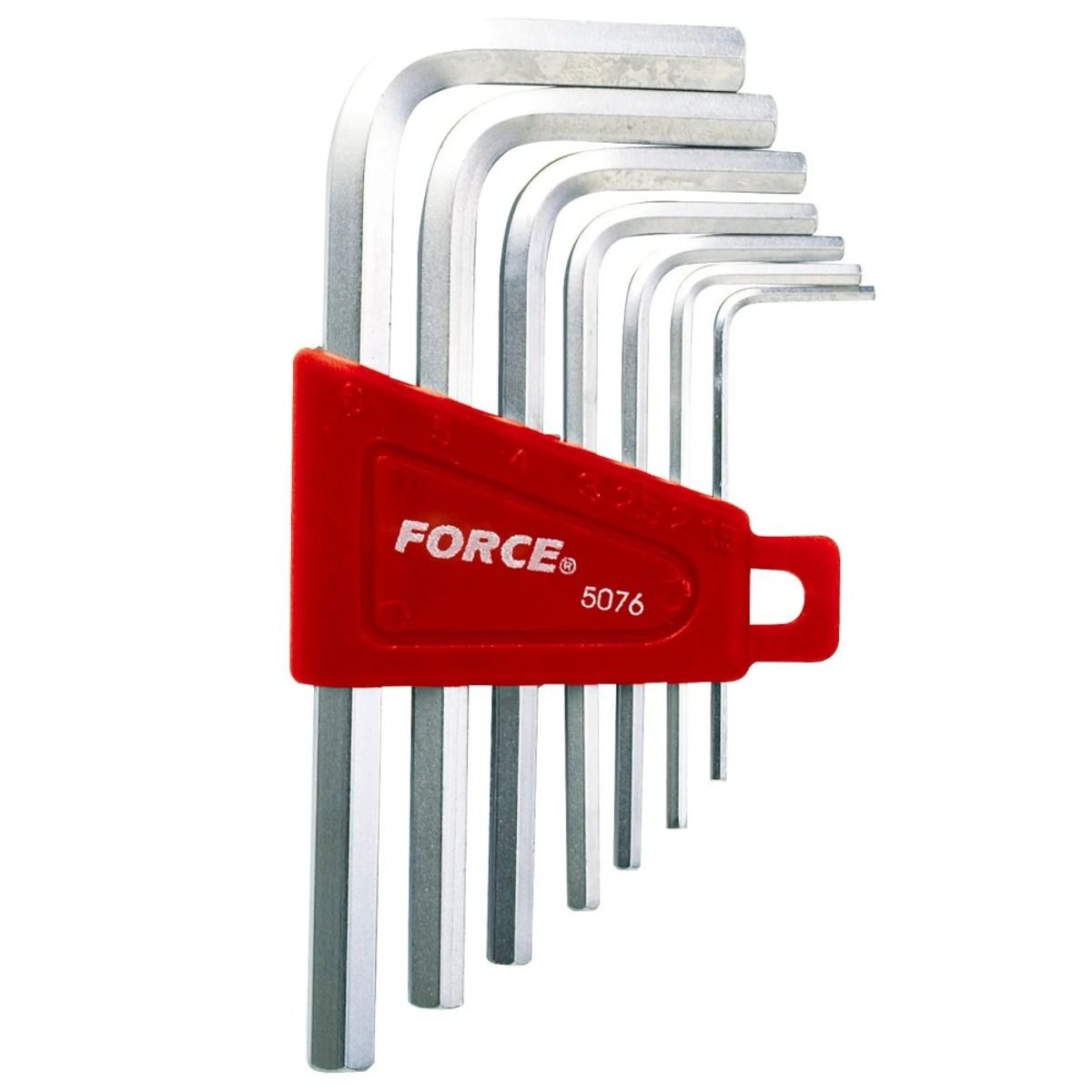 FORCE - JGO LLAVES ALLEN 15-10 MM 9 PZAS 5093 FORCE