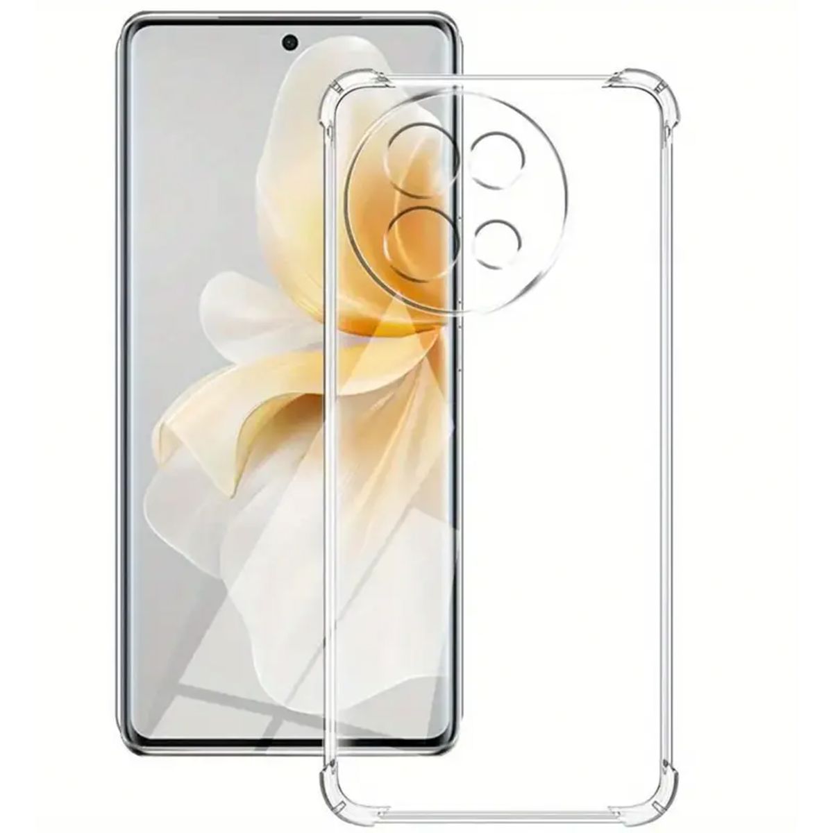 JOIGO - Carcasa Transparente Reforzados Para Vivo V40 LITE 5G.