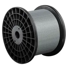 GENERICO - Piola De Acero Galvanizado 5 Mm 100 Metros Dicas
