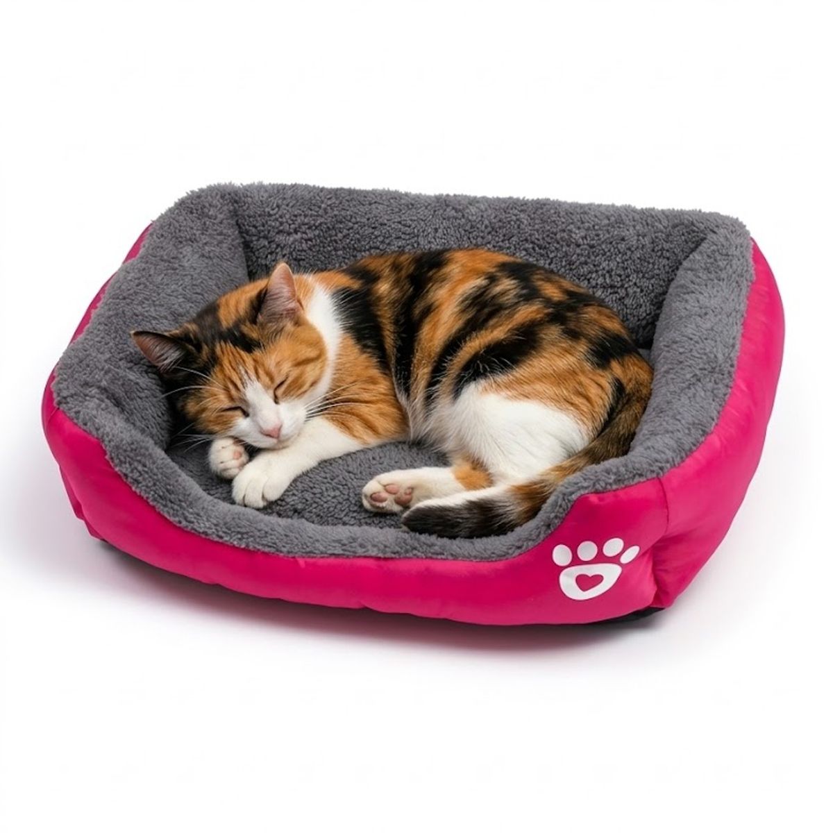 MASCO TODO - Cama Ultrasuave para mascotas Color FusciaTalla M