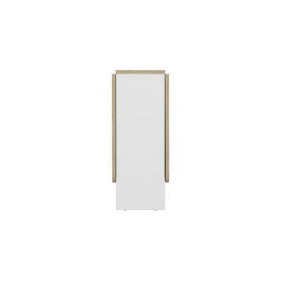 Imagen 2 del producto Mesa Plegable - Blanco y Café Claro 78.6x60x31.3 cm