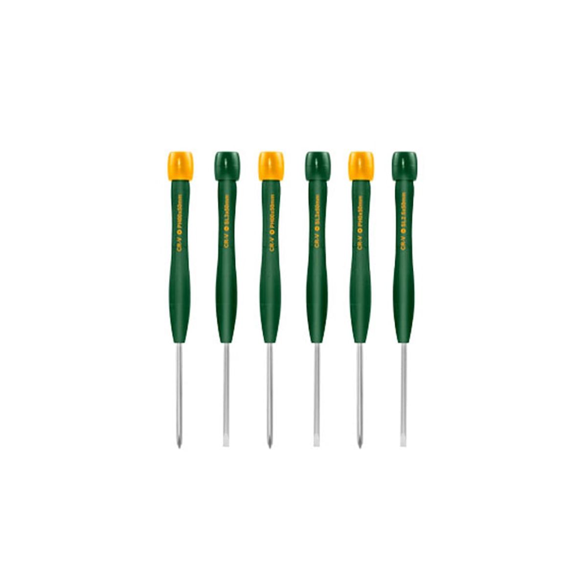 JADEVER - Juego de Destornilladores de Precisión 6 Piezas JADEVER