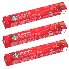 STARBUCKS - Pack 3 Café Starbucks® Para Nespresso Toffee Nut Cápsulas