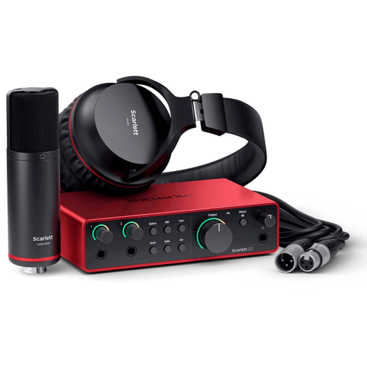 Pack de Interfaz de audio Focusrite Scarlett 2i2 Studio, marca FOCUSRITE - Foto Principal
