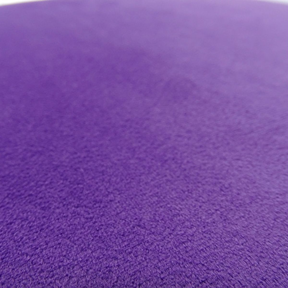 GENERICO - Puf De Felpa Pequeño Morado