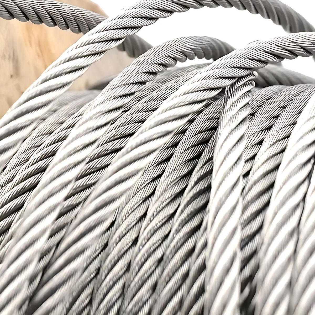 DICAS - Piola De Acero Galvanizado 8 Mm 100 Metros Dicas