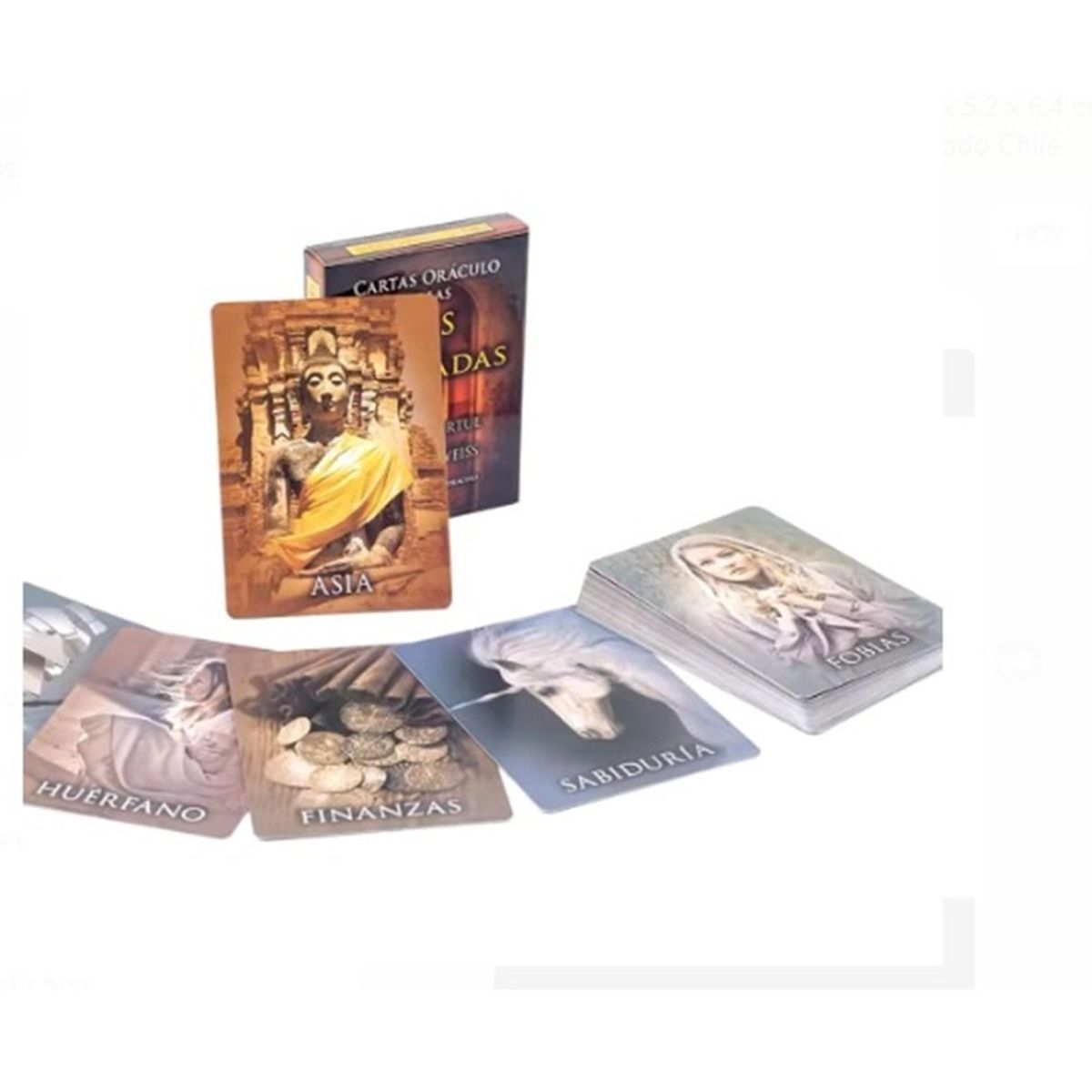 GENERICO - JUEGO DE 44 CARTAS ORACULOS DE VIDAS PASADAS