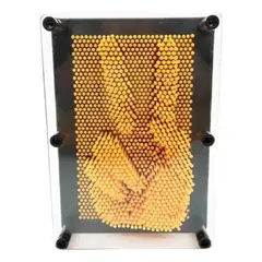 GENERICO - Juego pinart 3d Didáctico antiestrés interactiva 18x13cm