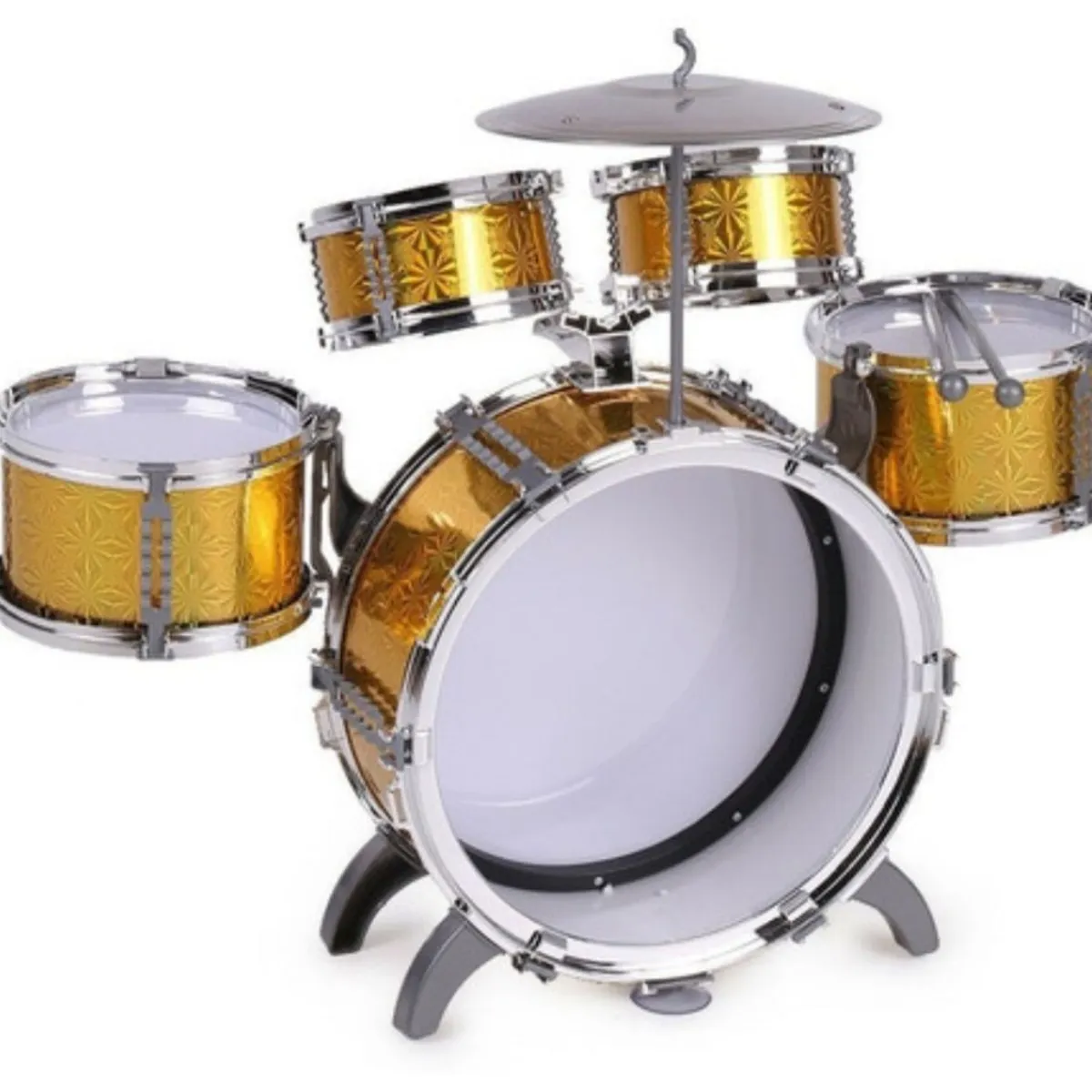 GENERICO - Bateria Musical Juguete Jazz Drum Niño 5 Tambores