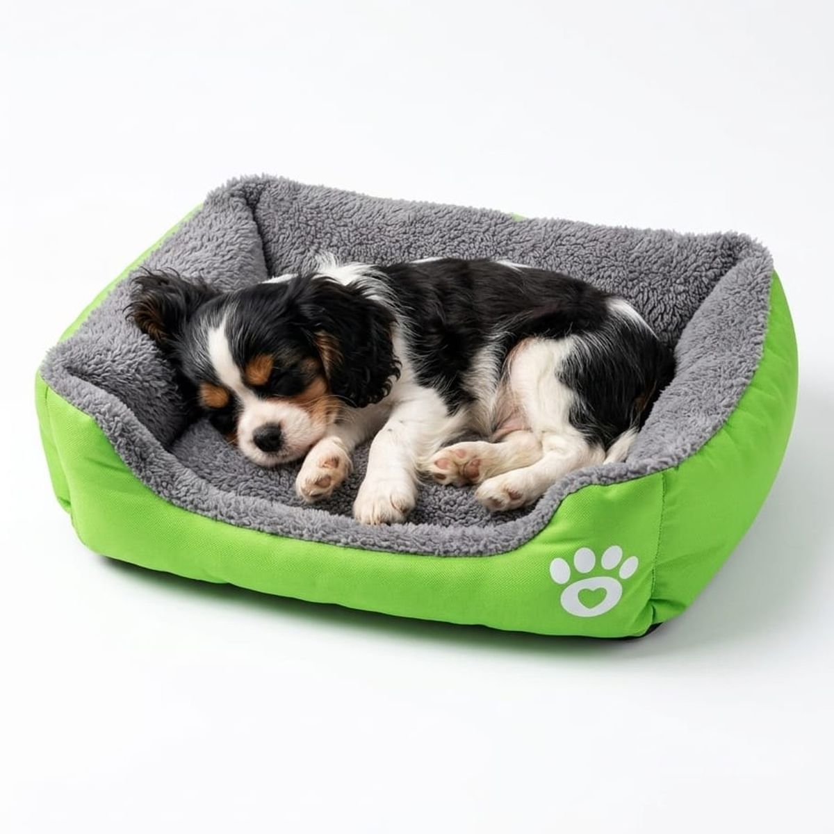 MASCO TODO - Cama Ultrasuave para mascotas Color Verde Talla L