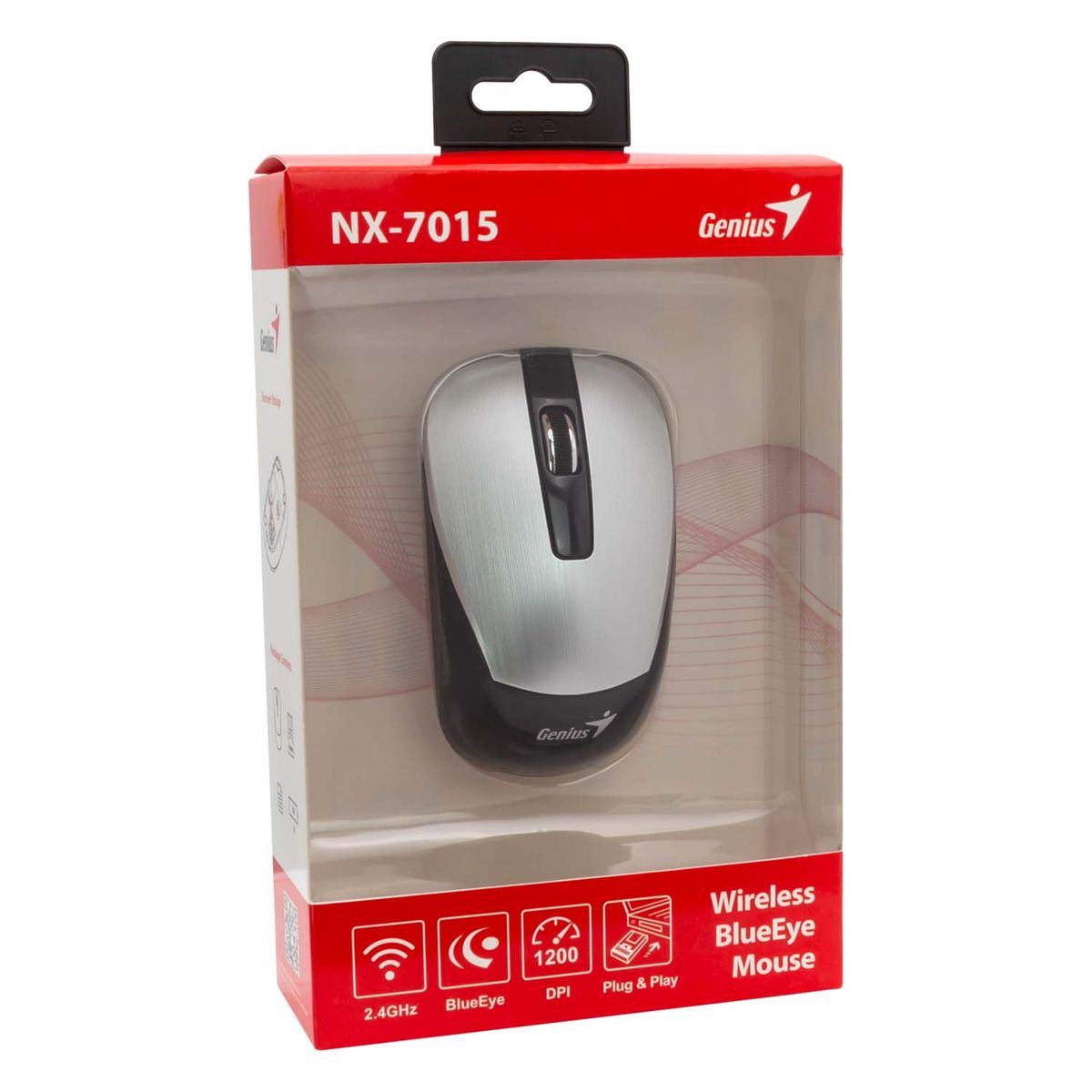 GENIUS - MOUSE INALÁMBRICO GENIUS NX-7015 IRON GREY