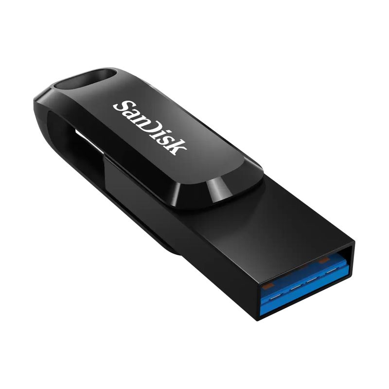 SANDISK - Pendrive SanDisk Ultra Dual Drive Go 256GB USB-C-USB-A Negro - Negro